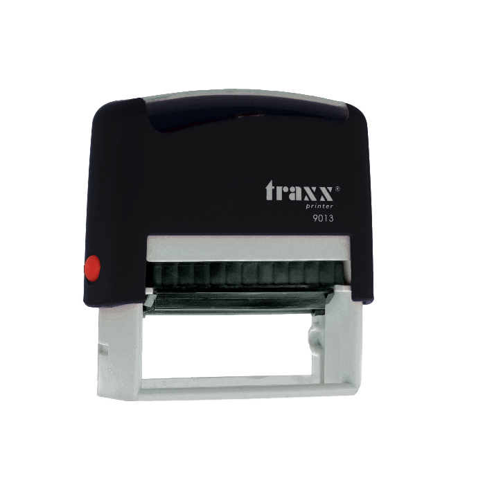 Traxx 9013 Custom SIGNATURE Self-Inking Rubber Stamp 